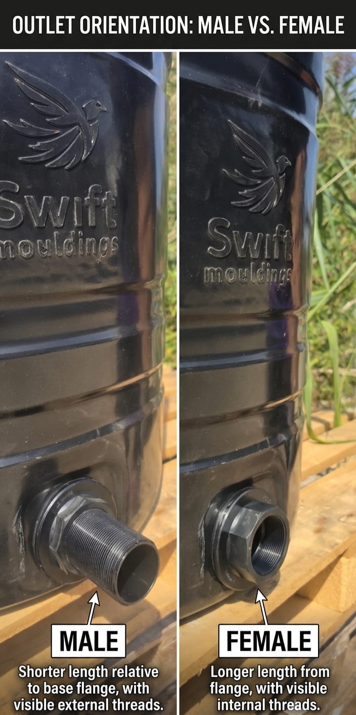 1,500 Litre Potable Drinking Water Tank